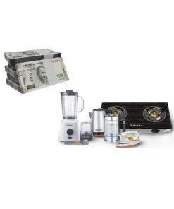 12,000 CASH + Mixy, Iron Box, Gas Stove worth 12,000