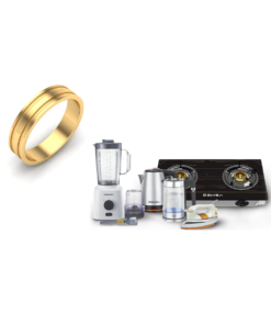 12,000 Worth Gold Ring + Mixy, Iron Box, Gas Stove worth 12,000
